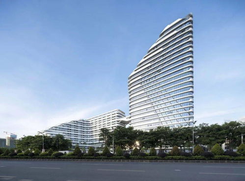 极简现代办公 白色铝板与玻璃幕墙的建筑立面美学